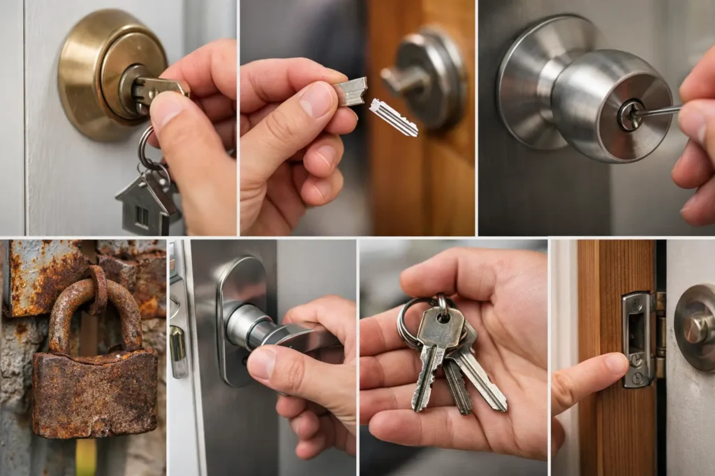 7 Common Lock Issues at Home