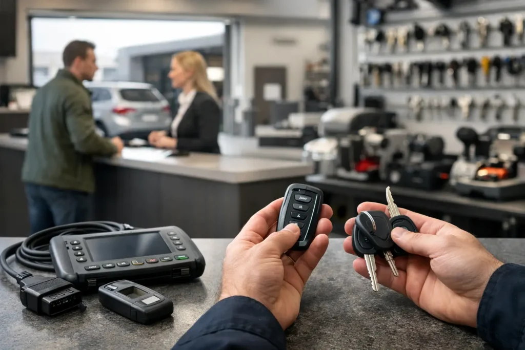 Dealer Key Replacement Versus Locksmith