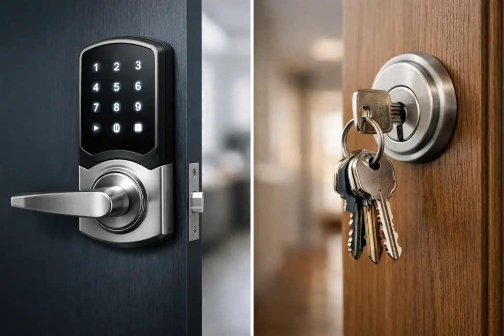 Keypad Entry Versus Traditional Keys Compared