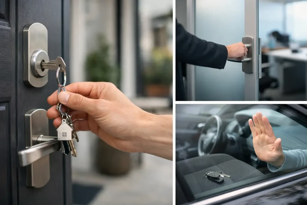 10 Best Ways to Avoid Lockouts at Home, Work, or Car